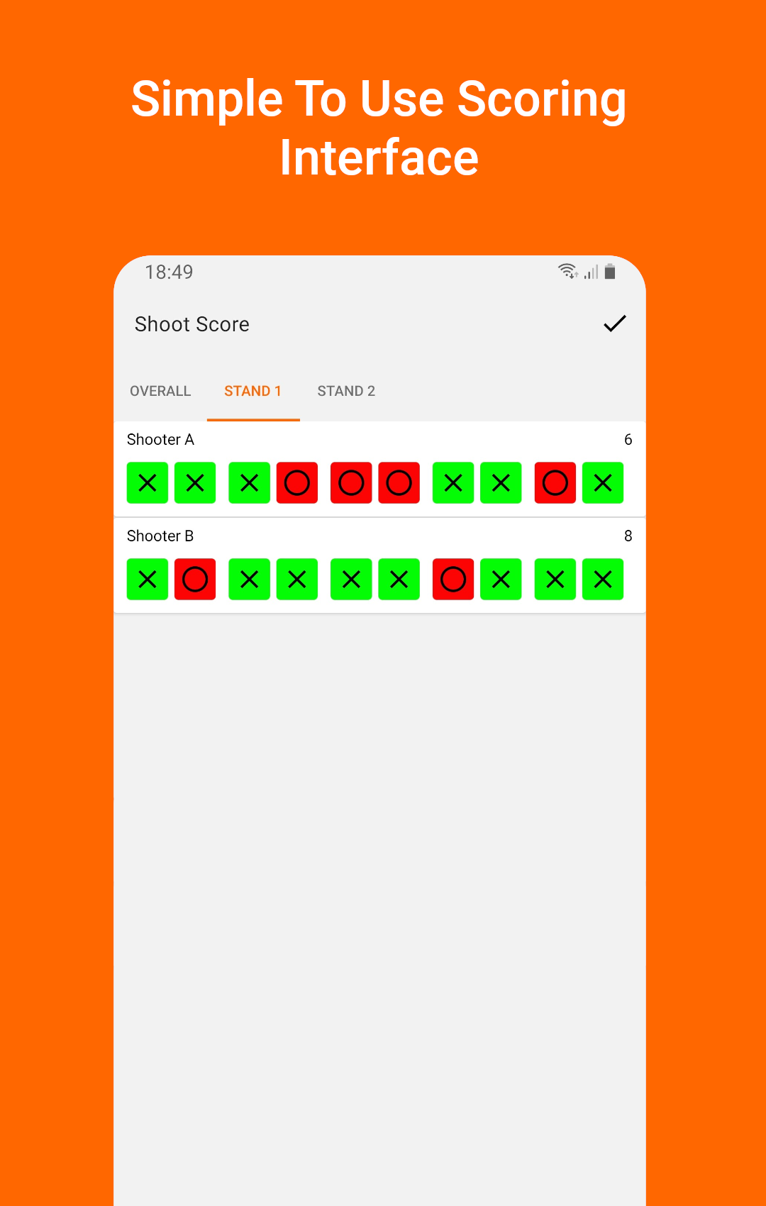 Rower Stuff App Screen 1