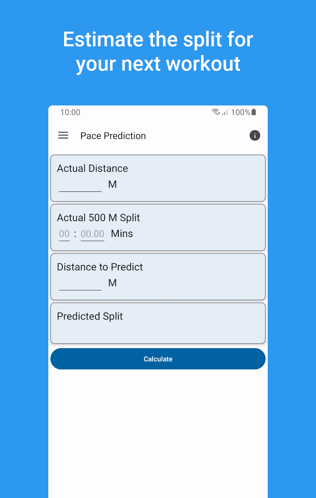 Rower Stuff App Screen 8
