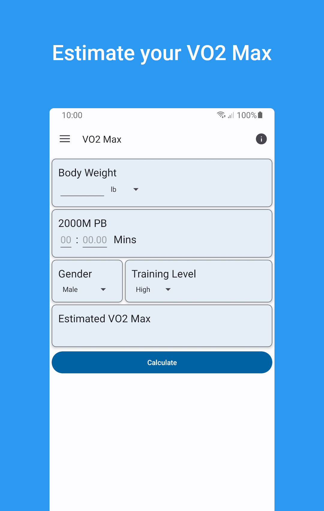 Rower Stuff App Screen 5