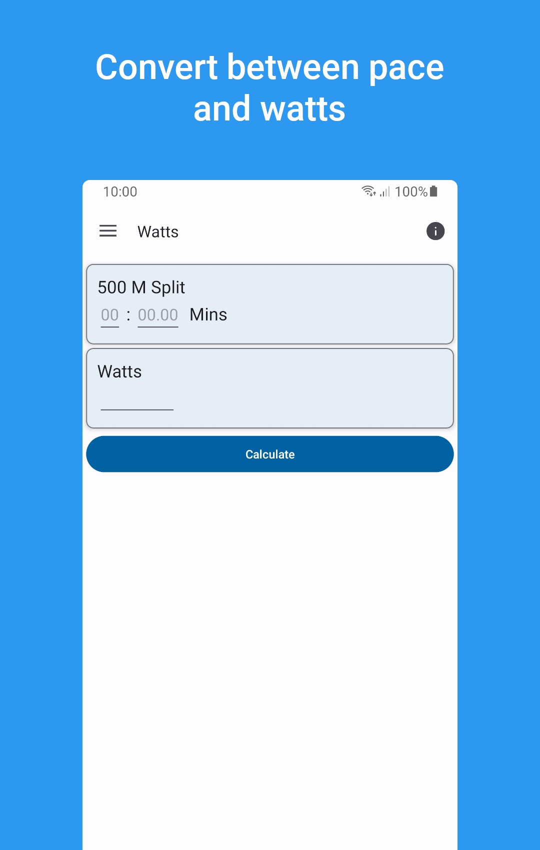 Rower Stuff App Screen 6